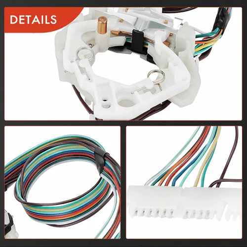 Vista 9 de A-Premium Interruptor de señal de giro Interruptor combinado multifunción compatible con Chevrolet GMC Buick Cadillac Oldsmobile Dodge AMC Jeep