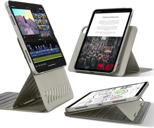 Vista 12 de ESR Funda para iPad A16, Funda para iPad de 11ª/10ª Generación (2025/2022), Cubierta Magnética Extraíble, Soporte Ajustable Vertical/Horizontal