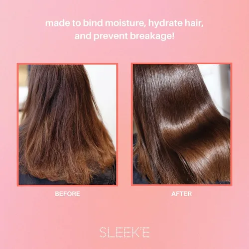 Vista 4 de Sleek'e Silk'e Repair Therapy - Mascarilla capilar de acondicionamiento profundo – Tratamiento para nutrir profundamente el cabello, reparar