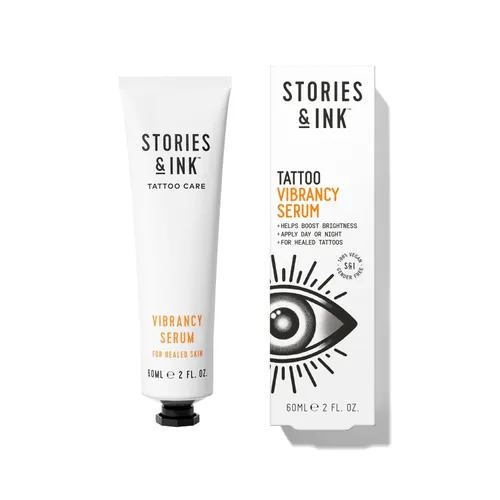 Vista 10 de Stories & Ink Tattoo Care Aceite corporal destacado para tatuajes curados Aceite de brillo instantáneo para mejorar la vitalidad de la tinta