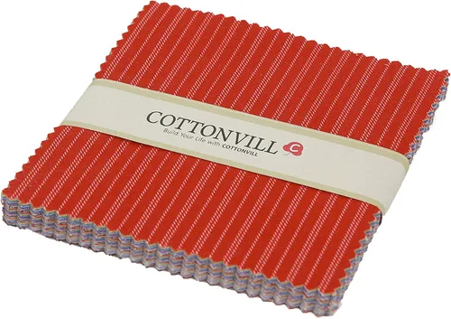 Vista 6 de COTTONVILL EMANON Stripe Lazy Gingham - Tela de algodón con estampado de 20 unidades (cuarto, rayas A)