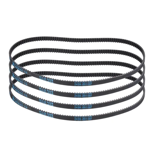 Vista 63 de uxcell 4 piezas HTD-3M Correa de Distribución de Goma 48 Dientes, Longitud de Paso 144mm x Ancho 6mm x Altura 2.4mm, Correa de Polea de Distribución
