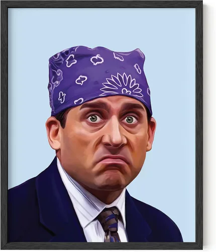 Vista 24 de HAUS AND HUES The Office Dwight Schrute - Póster de arte de pared para programas de televisión, carteles divertidos, mercancía