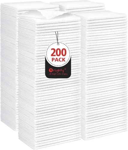 Vista 13 de Orighty - Paño de limpieza de microfibra, paquete de 24, trapos de limpieza negros de 12 x 11 pulgadas Microfiber Towels for Cars, Highly