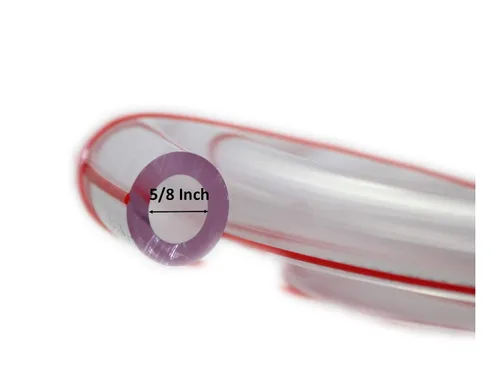 Vista 2 de Melasty - Manguera de leche transparente de grado alimenticio para máquinas de ordeño de vaca o cabra de 8 pies de largo