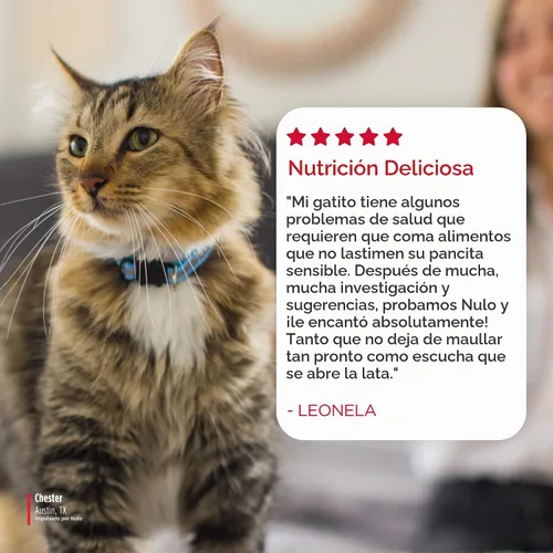 Vista 8 de Nulo Receta de Ternera y Cordero Paté - Comida húmeda enlatada para gatos, 5.5 onzas (paquete de 24)