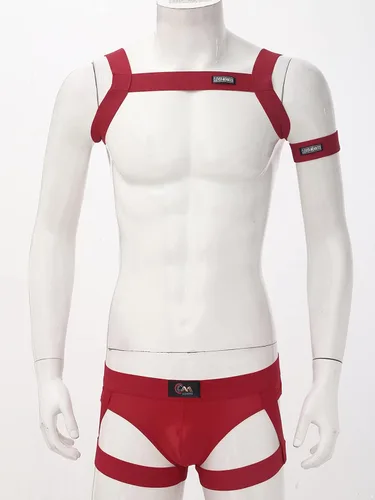 Vista 25 de Jockstrap Lucha Sencillo Bolsa Hebilla Bolsa Leotardo Ropa Interior Arnés Monos