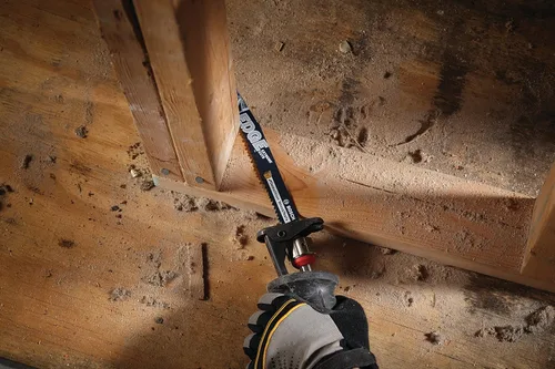 Vista 2 de BOSCH RDN9V - Hojas de sierra recíproca con borde TPI de 9 pulgadas y 5/8 para demolición de madera/uñas