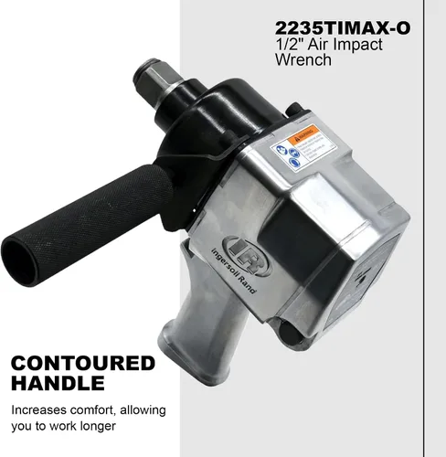 Vista 4 de Ingersoll Rand Llave de impacto neumática 271 de 1 pulgada, par máximo de 1100 pies-libras, súper resistente, empuñadura de pistola