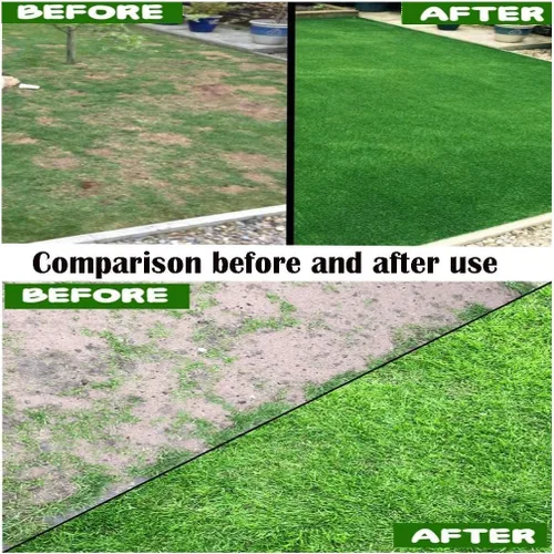 Vista 3 de Rollo de tapete de semillas de césped, tapete biodegradable para semillas de césped, manta de germinación de semillas de césped para cultivo
