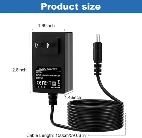 Vista 6 de Cargador de 29.4V para Hoverboard Gotrax compatible con Gotrax GKS Lumios/Plus/Pro/Edge/Nova/Glide 24V y 25.2V Baterías Cable adaptador de corriente
