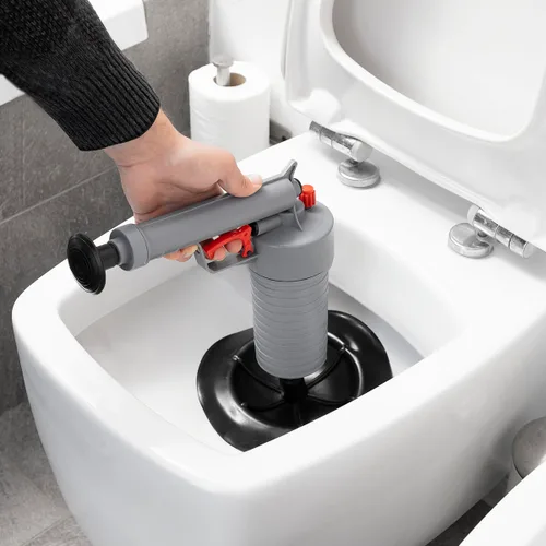 Vista 6 de Pistola Desatascadora de Aire Comprimido Universal con Adaptadores KlinGun InnovaGoods