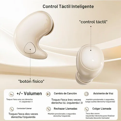 Vista 9 de Paquete de 2 auriculares Sleep para dormir, auriculares Bluetooth con cancelación de ruido para personas que duermen de lado con estuche de carga