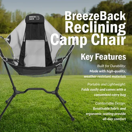 Vista 9 de Silla de campamento reclinable