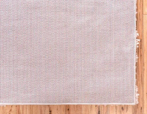Vista 79 de Unique Loom Colección Davos Shag - Alfombra Lino