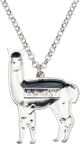 Vista 5 de BONSNY Aleación de esmalte de zinc América del Sur Floral Alpaca collar cadena colgante joyería para mujeres niñas encantos regalo