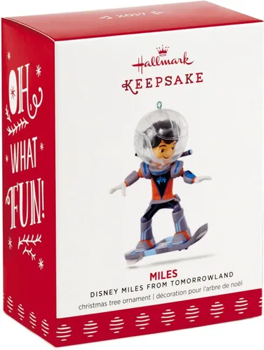 Vista 3 de Tarjeta de recuerdo 2017 Hallmark – Disney Cars 3 Rayo McQueen sonido Navidad Ornamento