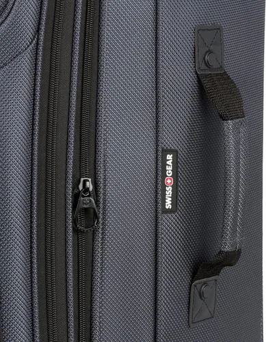 Vista 159 de SwissGear - Equipaje suave expandible Sion con ruedas, Negro