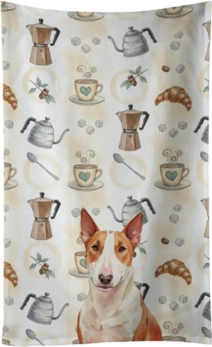 Vista 130 de Caroline's Treasures Afghan Hound - Toalla de cocina para barra de café, terciopelo frontal y lazo de algodón, lavable a máquina Sabueso afgano