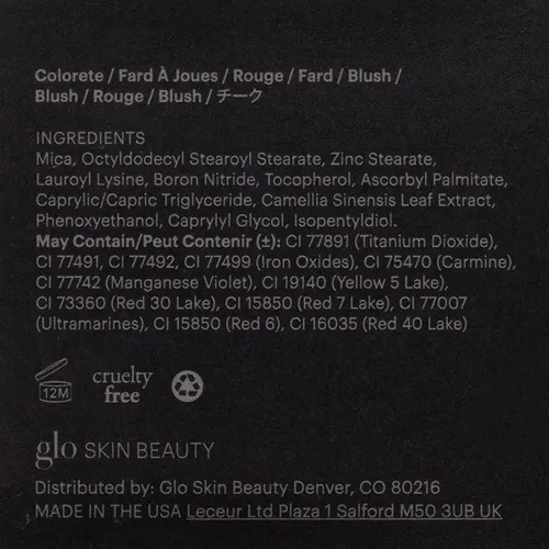 Vista 7 de Glo Skin Beauty Blush (Flowerchild) - Rubor en polvo prensado para mejillas, maquillaje facial mineral de alto pigmento que crea un brillo natural