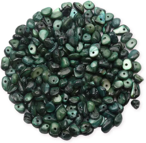 Vista 27 de 500 cuentas de piedra natural con virutas naturales, citrino de 0.317 a 0.315 pulgadas, piedras preciosas irregulares de cristal curativo, cuentas
