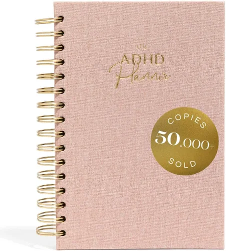 Vista 10 de El Planificador ADHD para Adultos - Diario ADHD Diario y Semanal sin Fecha para Personas Desorganizadas, 90 Días - Rastreador de Hábitos, Registro