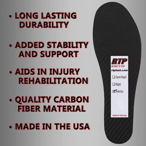 Vista 8 de Inserto semirrígido del zapato completo de la fibra de carbono