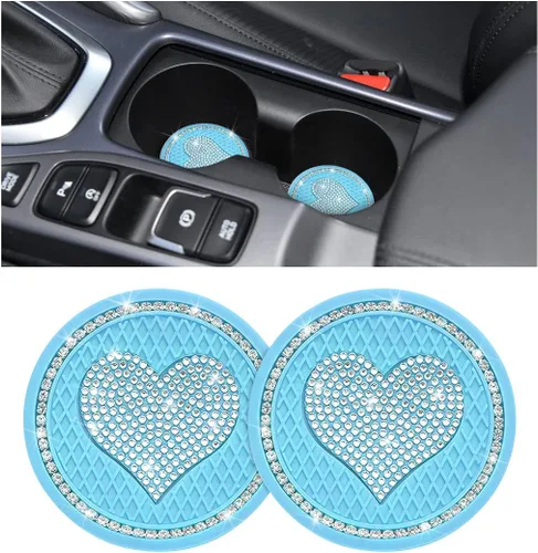 Vista 7 de zipelo Paquete de 4 Posavasos para Tazas de Automóvil, Inserto Posavasos para Portavasos de Vehículo de 2.75 Pulgadas, Antideslizante Automotriz