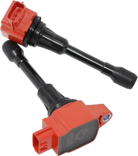 Vista 4 de DRAGON FIRE PERFORMANCE - Paquete de energía de bobina de encendido de 4 piezas, compatible con Nissan Altima Frontier Sentra Rogue Versa 1.6L 1.8L