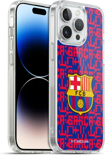 Vista 126 de Head Case Designs Funda de gel suave con licencia oficial del FC Barcelona Barca Crest Graphics [protección de grado militar] compatible con Apple