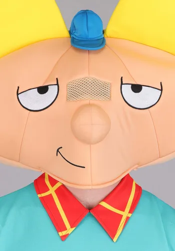 Vista 6 de Disfraz para Hombre de Hey Arnold de Nickelodeon Multicolor