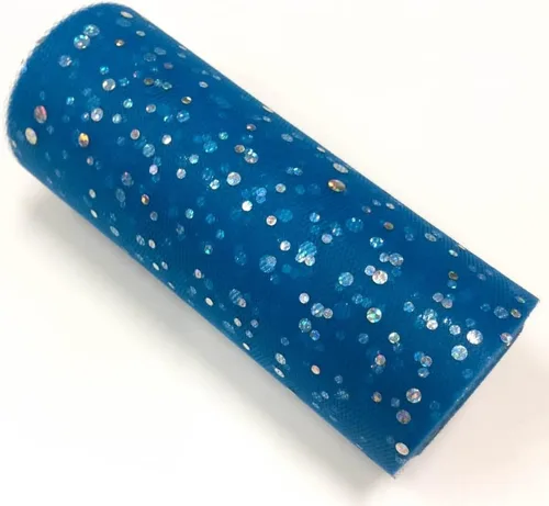 Vista 24 de Rollo de tul con lentejuelas con purpurina, decoración de boda, suministros de organza para fiestas de cumpleaños, carrete de tela, vestido tutú