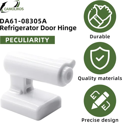 Vista 6 de DA61-08305A Bisagra-Bisagra de puerta de refrigerador francés para Samsung