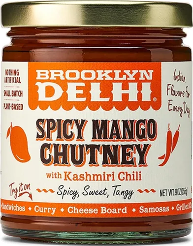 Vista 10 de Brooklyn Delhi - Date Tamarind Chutney - Made with Sweet Dates and Tamarind - Vegan, Nothing Artificial - 9oz