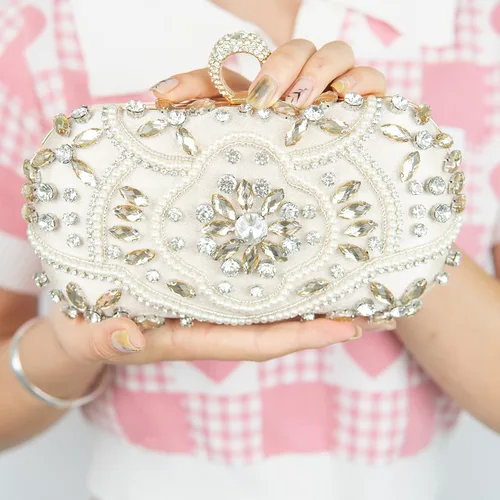 Vista 5 de Women's Handbag Evening Bag Clutch Purse for Wedding Party Prom Weekend Cocktail Homecoming GIfts for Women