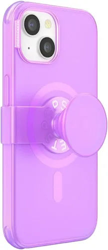 Vista 8 de Funda PopSockets para iPhone 14 con agarre telefónico y deslizador compatible con MagSafe, funda para iPhone 14, compatible con carga inalámbrica