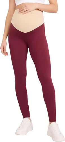 Vista 8 de Motherhood Maternity - Leggings elásticas para mujer, longitud completa, Secret Fit, para el vientre durante el embarazo Negro