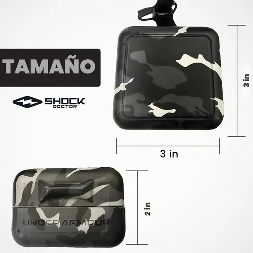 Vista 4 de Under Armour Funda protectora bucal. Almacenamiento de protector bucal. Mantenlo limpio y seguro