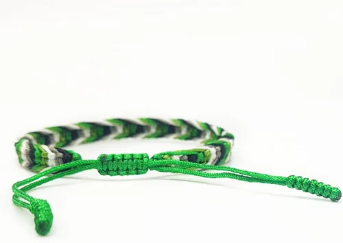 Vista 3 de LAMIBEE Pulsera tibetana con diseño de pansexualidad bisexual LGBT Proud Love Brazaletes de cuerda de amuleto y bohemio para mujeres y hombres