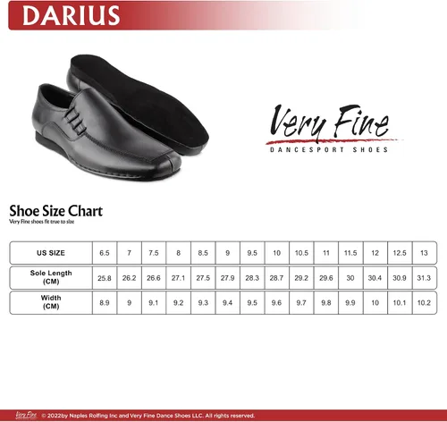 Vista 5 de Very Fine Men's Darius Ballroom Waltz Latin Salsa Rhythm Loafer