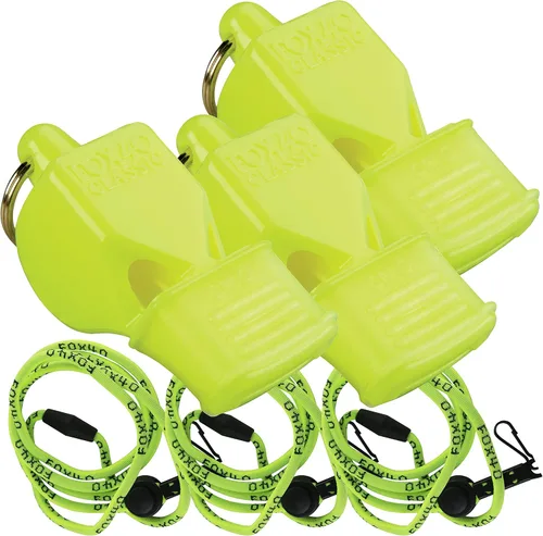 Vista 6 de Fox 40 Paquete de 3 cordones clásicos CMG con cordón separable