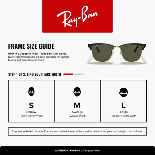 Vista 4 de Ray-Ban RB3016 Clubmaster - Lentes de sol cuadrados