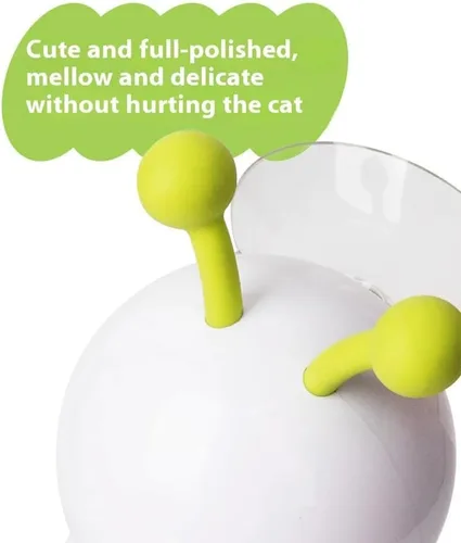 Vista 7 de Caterpillar - Juguete inteligente interactivo para gatos, juguetes recargables activados por movimiento, resistentes a las mordeduras, juguetes