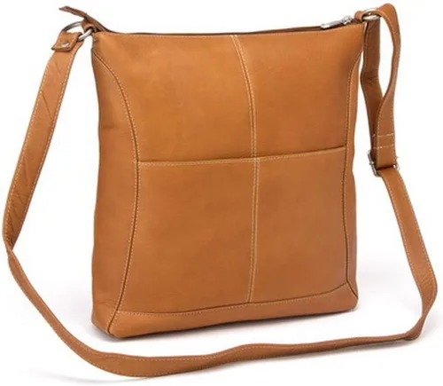 Vista 5 de Le Donne Bolso bandolera de cuero fácil de deslizar