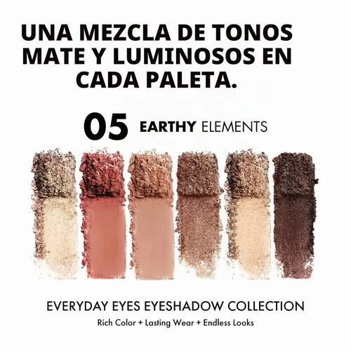 Vista 4 de Sombra de ojos en polvo Everyday de Milani