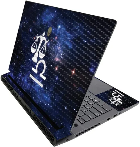 Vista 604 de MightySkins - Skin brillante con purpurina para Alienware M17 R3 (2020) y M17 R4 (2021) - Diversión de los años 90 Acabado duradero con purpurina