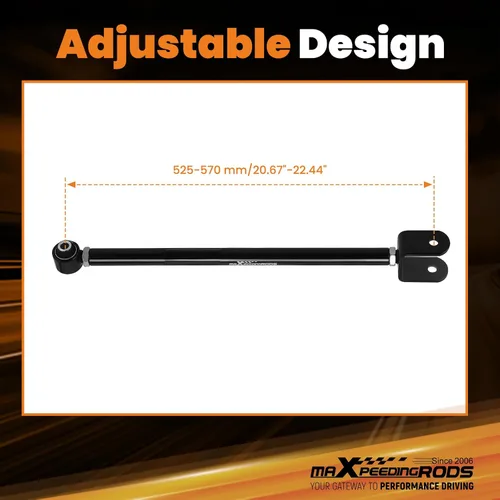 Vista 4 de maXpeedingrods Brazos de control de curvatura inferior trasera para E36 3-series 1992-1998, para E46 3-series 1999-2005, para E89 Z4 2009 - Negro