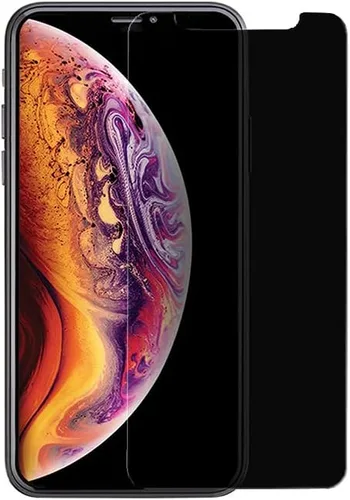 Vista 5 de Armor Protector de pantalla de vidrio flexible para iPhone 11 Pro/XS/X, protector de privacidad con antirreflejos