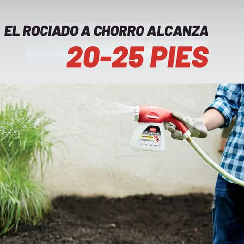 Vista 10 de Ortho Dial N Spray Pulverizador de manguera para herbicida líquido y matainsectos, fungicida, fertilizante con 14 configuraciones de dilución