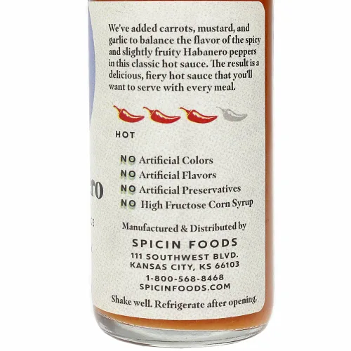 Vista 2 de Pain is Good - Salsa picante Habanero - Botella de 5 oz - Hecho en Estados Unidos - Todos los ingredientes naturales, sin OMG, sin gluten, sin